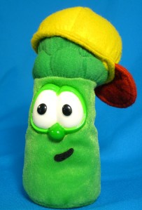 asparagus dog toy