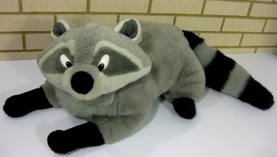 jumbo raccoon stuffed animal