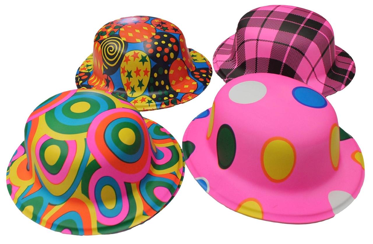 Bulk Lot x 24 Assorted Hats Favor Birthday Party Fancy Dress Up Costume