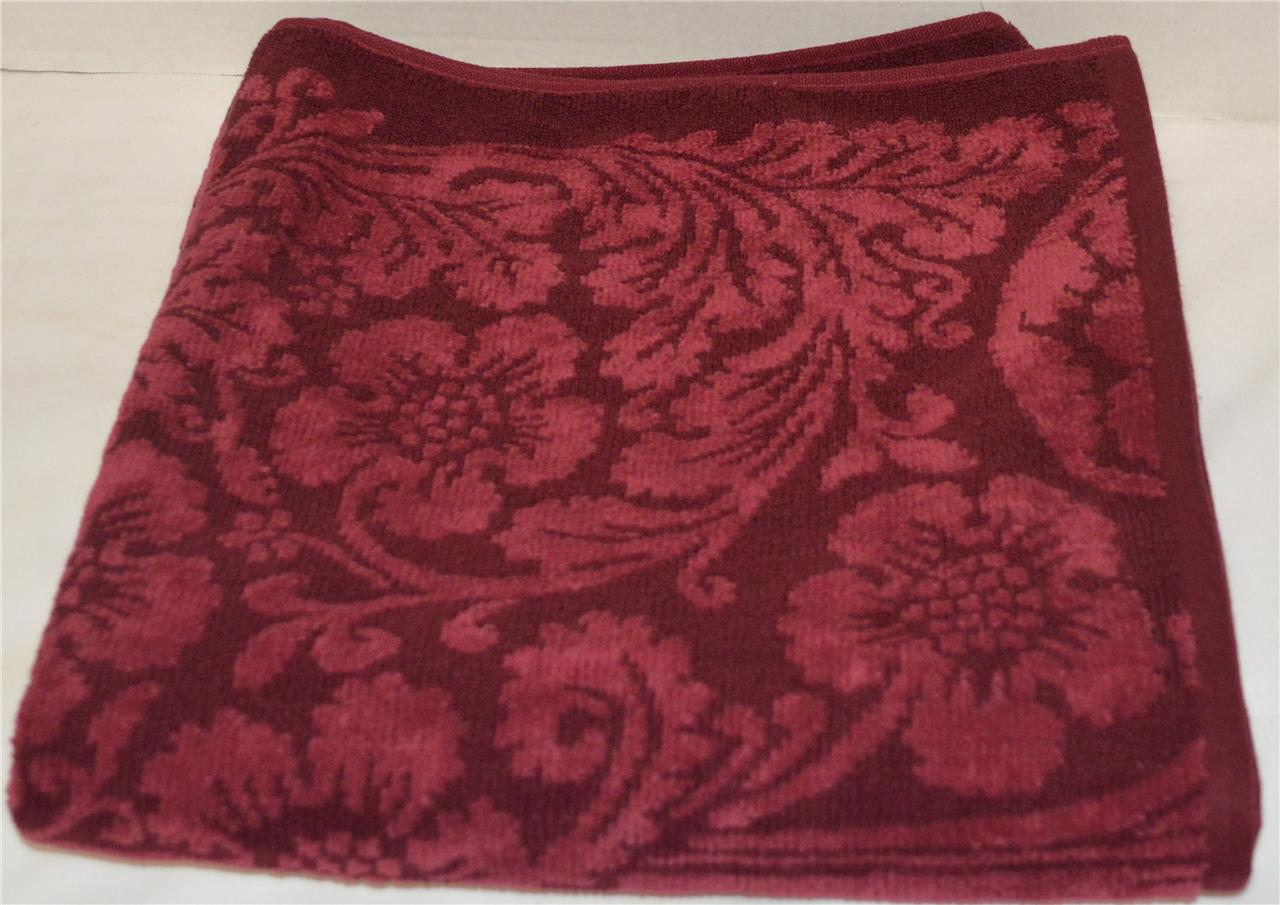 ralph lauren venetian court burgundy bath towel hand towel or washcloth new ebay ralph lauren venetian court burgundy bath towel hand towel or washcloth new ebay