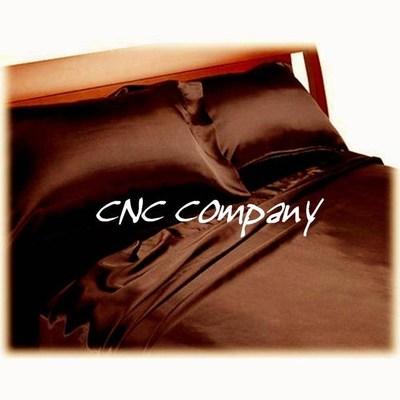 Silk Sheets Queen on Satin Silk Y Bed Sheet Pillowcases Queen Cal King Full Ebay