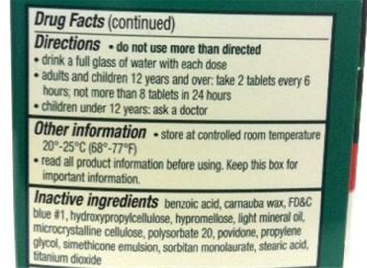 EXCEDRIN EXTRA STRENGTH ACETAMINOPHEN, ASPIRIN (NSAID) & Caffeine 100