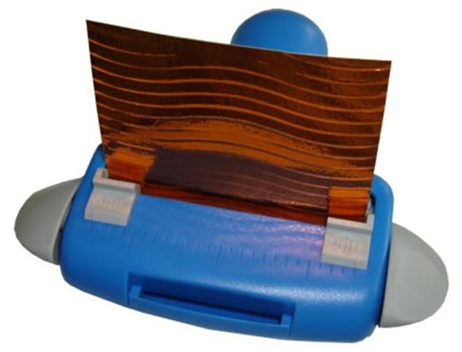 CRAFT MINI STRAIGHT RIBBLER PAPER CRIMPER SCRAPBOOKING FOILS UP TO 80MM