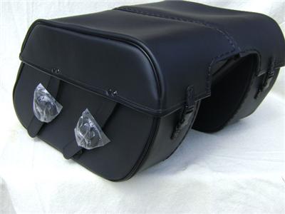 Hard Leather Saddlebags on Racaposhi Hard Body  Leather Saddlebags Harley Davidson Dyna