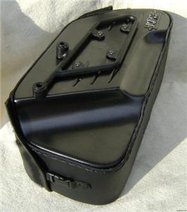 Hard leather saddlebags honda vtx #7