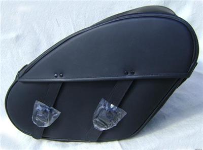 Hard Leather Saddlebags on Racaposhi Hard Body  Bolt On  Leather Saddlebags Harley Dyna