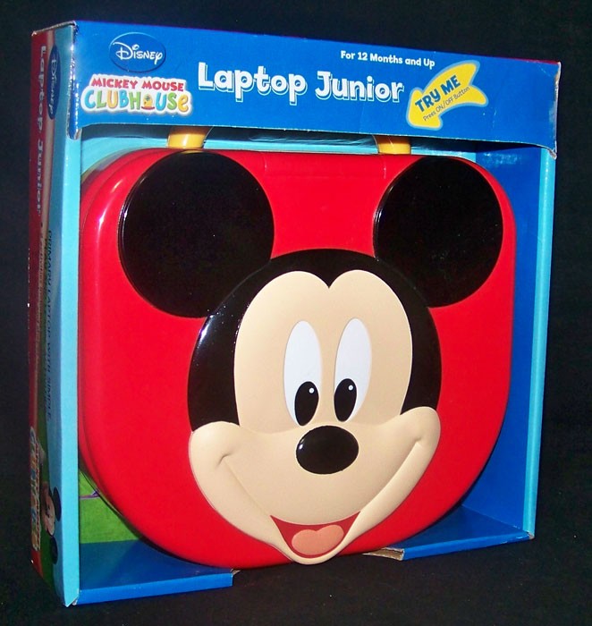 New Disney Mickey Mouse LAPTOP COMPUTER Preschool Toy