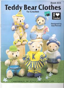 BEAR CLOTHES CROCHET TEDDY - Crochet вЂ” Learn How to Crochet