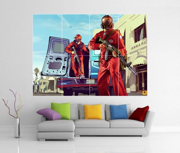 Grand Theft Auto V 5 GTA 4 Xbox PS3 WII U G