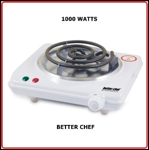 PORTABLE CANNING CAMPING COUNTERTOP SINGLE COOKER BURNER RANGE BETTER ...