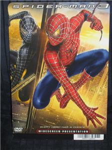 SPIDERMAN 3 MOVIE DISPLAY CARD 5 1/2 X 8