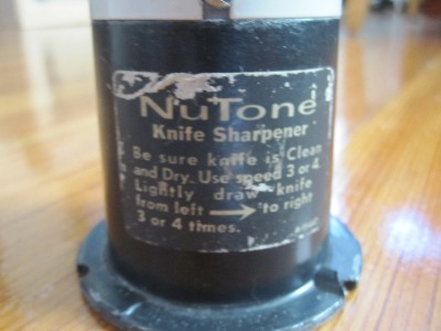 Vintage Nutone Food Center Knife Sharpener Auctions - Buy And Sell - FindTarget Auctions