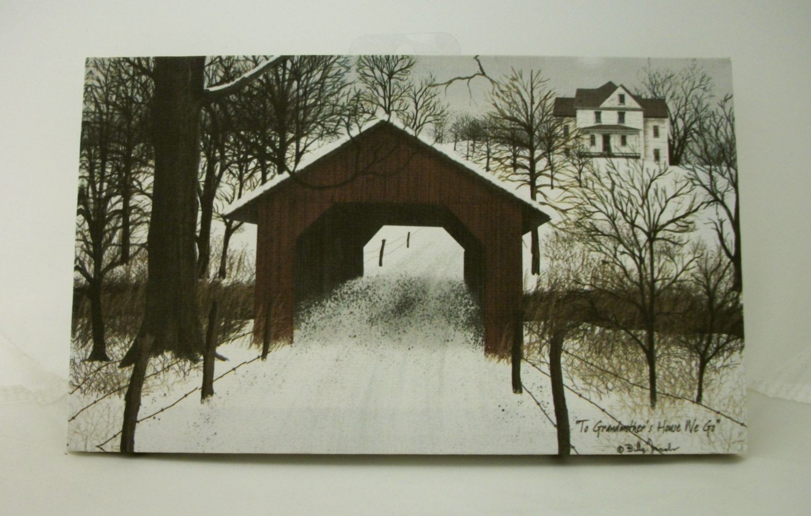 Billy Jacobs Stretched Canvas Print -10" x 6"- Primitive Country Wall Decor - Picture 5 of 7