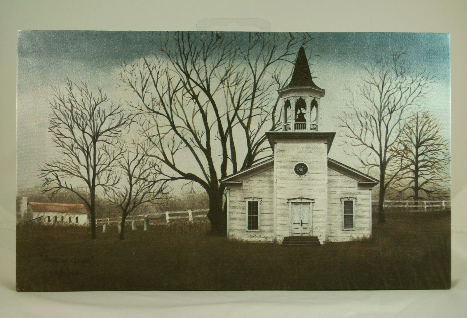 Billy Jacobs Stretched Canvas Print -10" x 6"- Primitive Country Wall Decor - Picture 2 of 7
