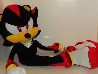 giant shadow the hedgehog plush