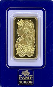 1 oz PAMP Suisse 24K PURE Gold Bullion Bar 31.10 Grams