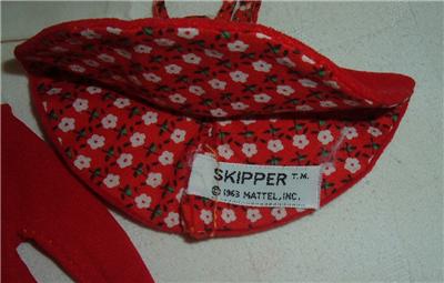Doll Clothes Accessories on 1963 Skipper Doll  Case  Clothes  Accessories   Ebay