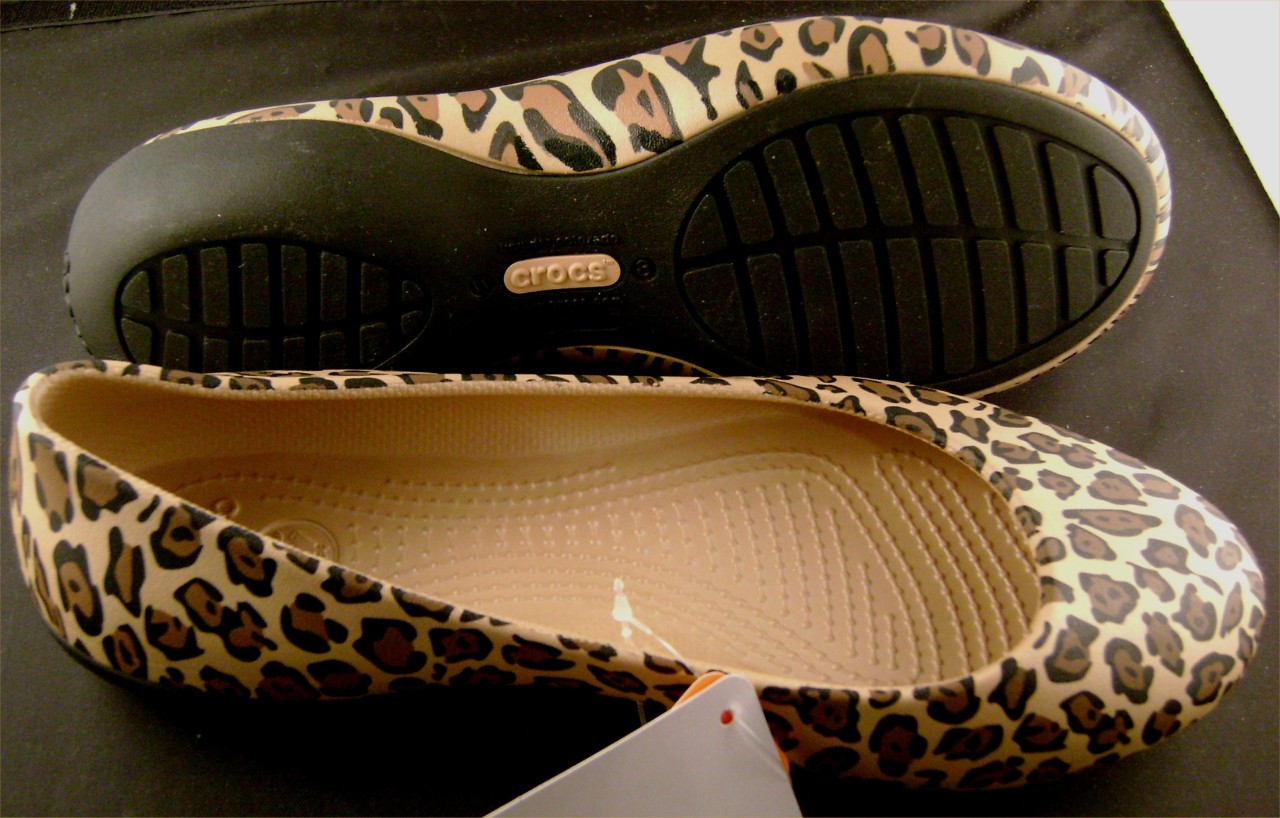 leopard croc flats