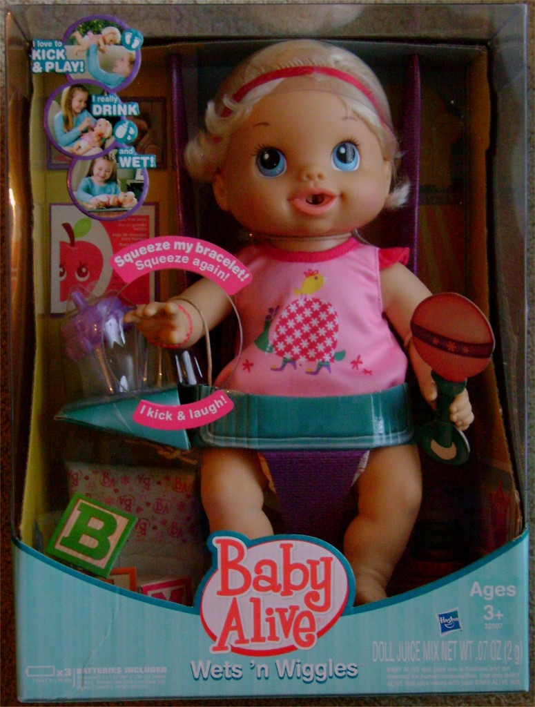 baby doll that wets