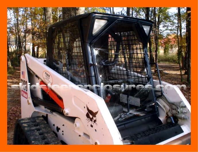 Custom Cab Enclosure Kit & Door Bobcat Skid Steer G Series 751 753 763