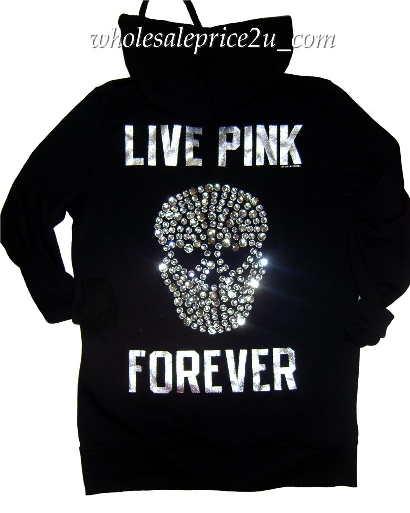 Victoria Secret Skull Hoodie Cheap Online Clothing Stores