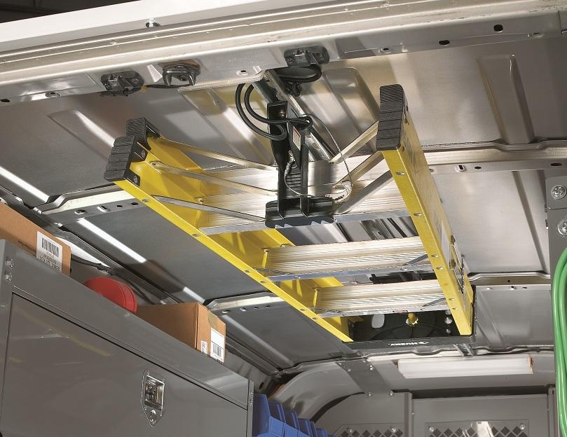 Details about Jet Rack Step Ladder Storage System from American Van