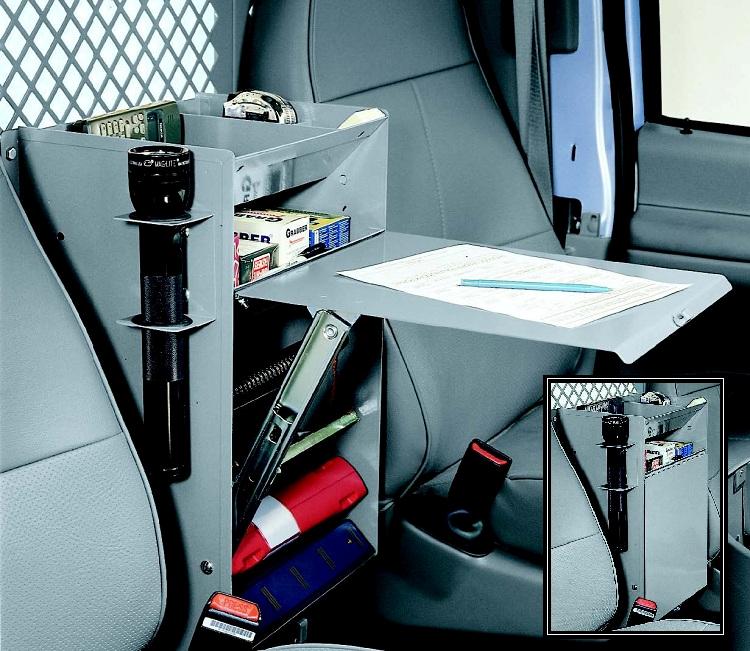 Heavy Duty Space Saver Cab File Desk for Full Size Vans from American