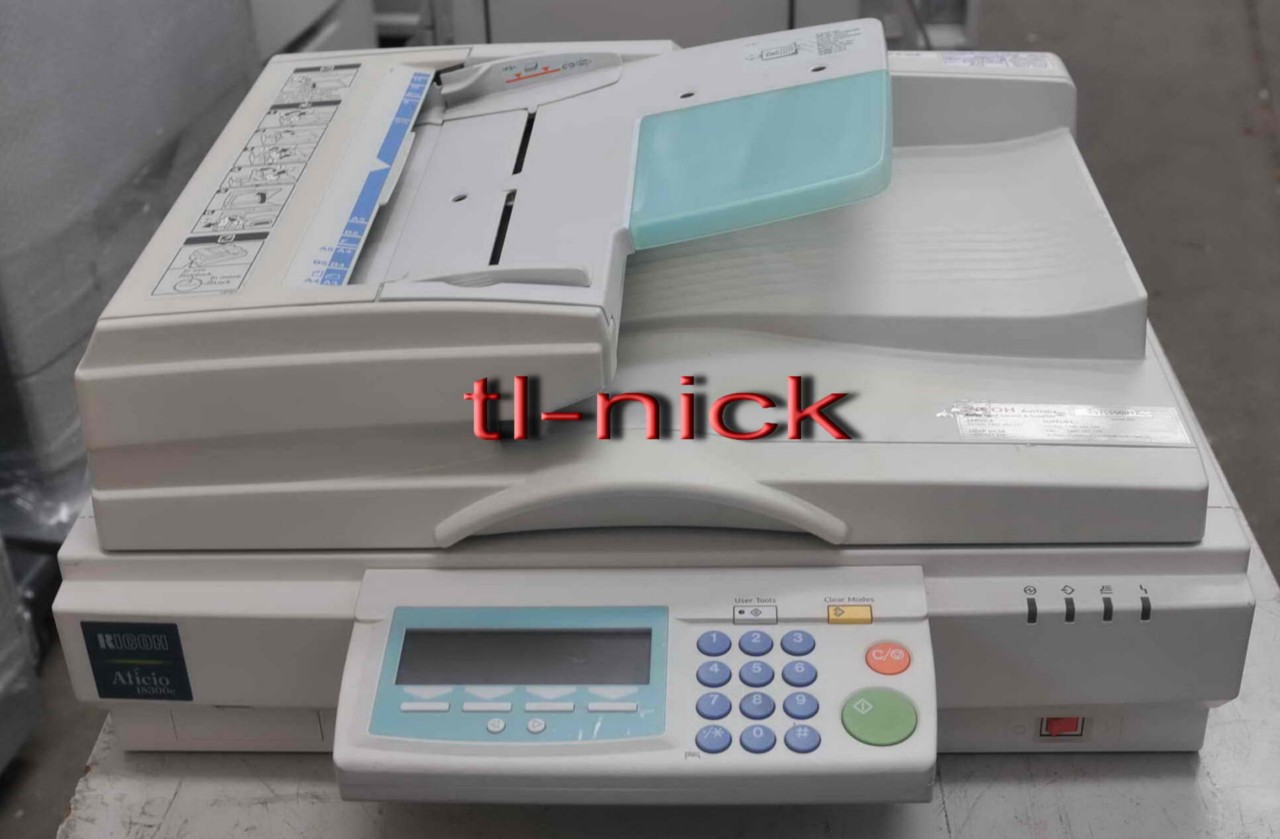 Ricoh Color A3+ ADF Flatbed SCSI Scanner w/Duplex Network scan IS300E