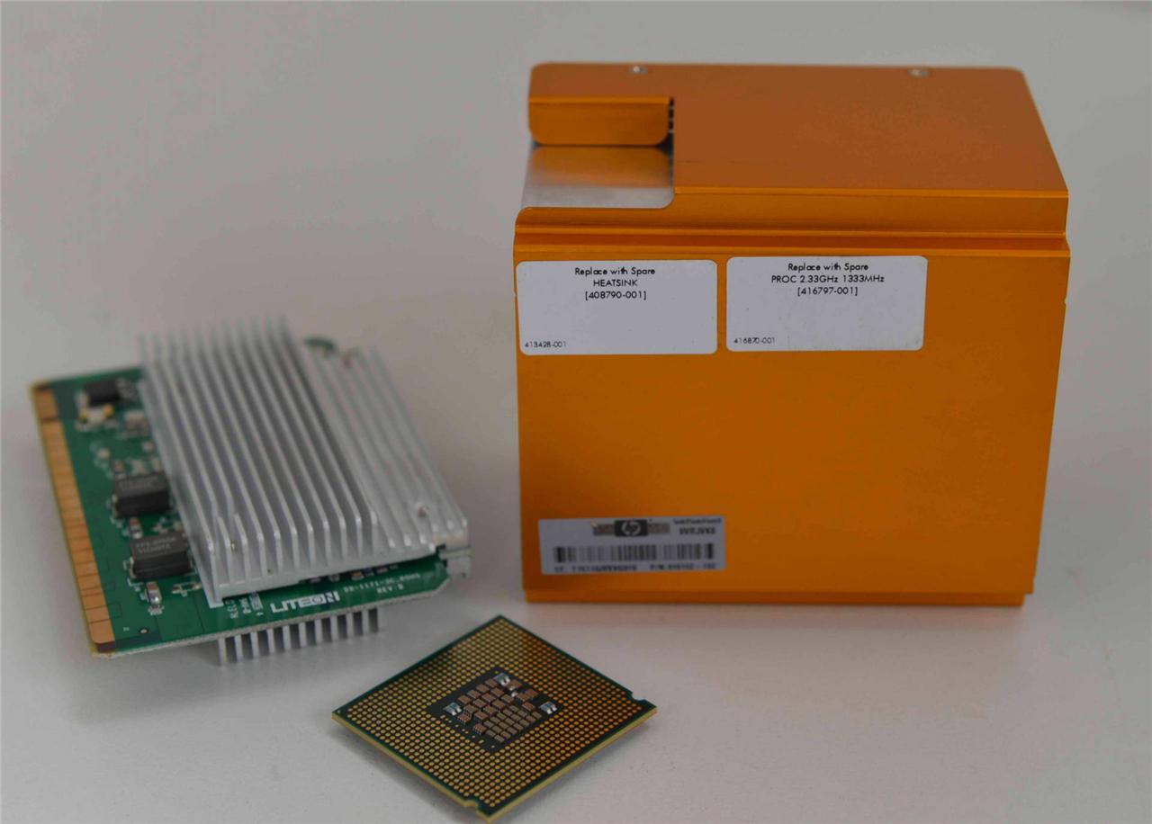 HPGenuineHeatsinkVRMplusCPUbonusDualCore233Ghz4Proliant