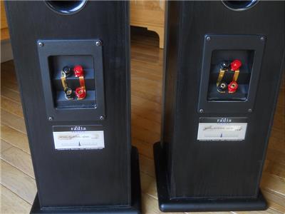 Pair Bohlender-Graebener Radia X3 Planar Ribbon-Hybrid Stereo Speaker Black | eBay