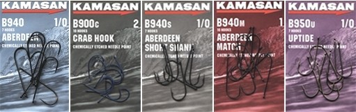 Kamasan B940 Aberdeen/crab/short/match/uptide Sea Hooks