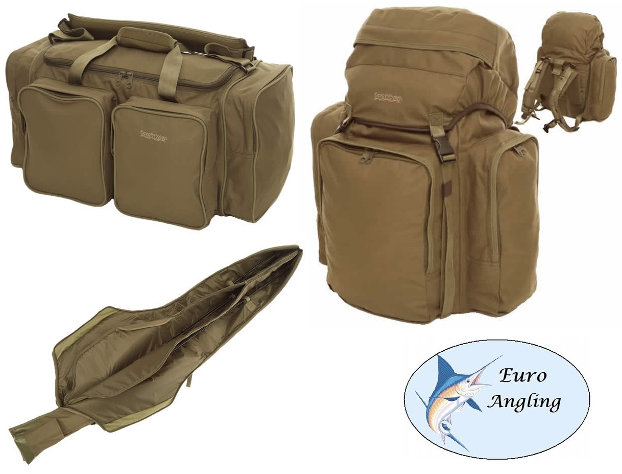 Trakker NXG Carp Luggage Deal Carryall+Rucksack+Rod Sleeve/Holdall+Free