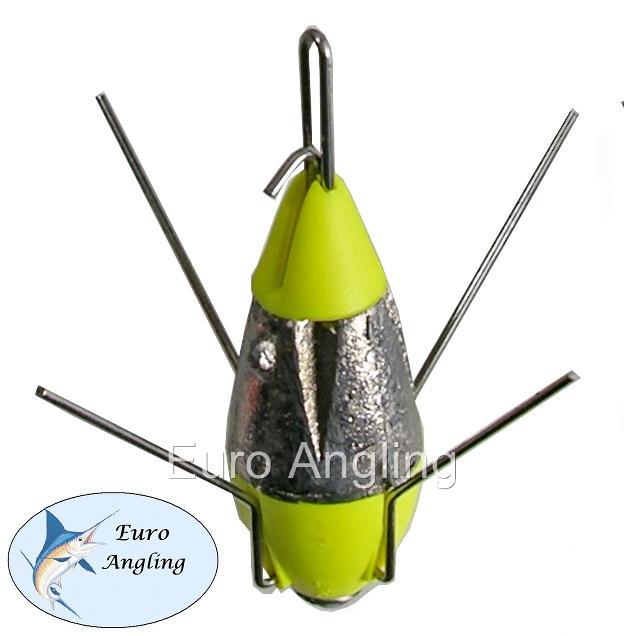 Pack of 3 Breakaway Sea Fishing Impact & Flattie Lead/Leads/Weights All