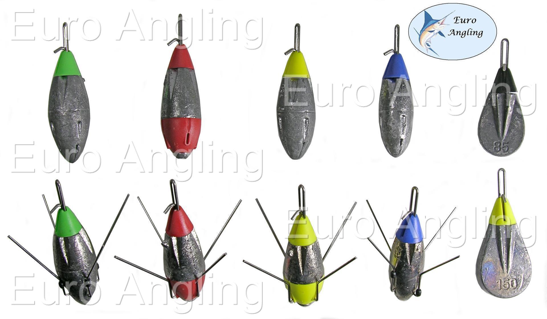 Breakaway Sea Fishing Impact & Flattie Leads Weights All Sizes pack of