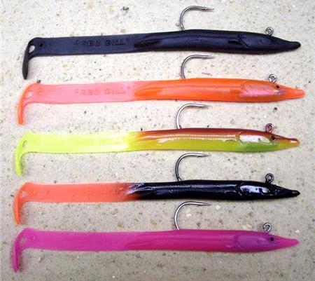 red gill sandeel lures