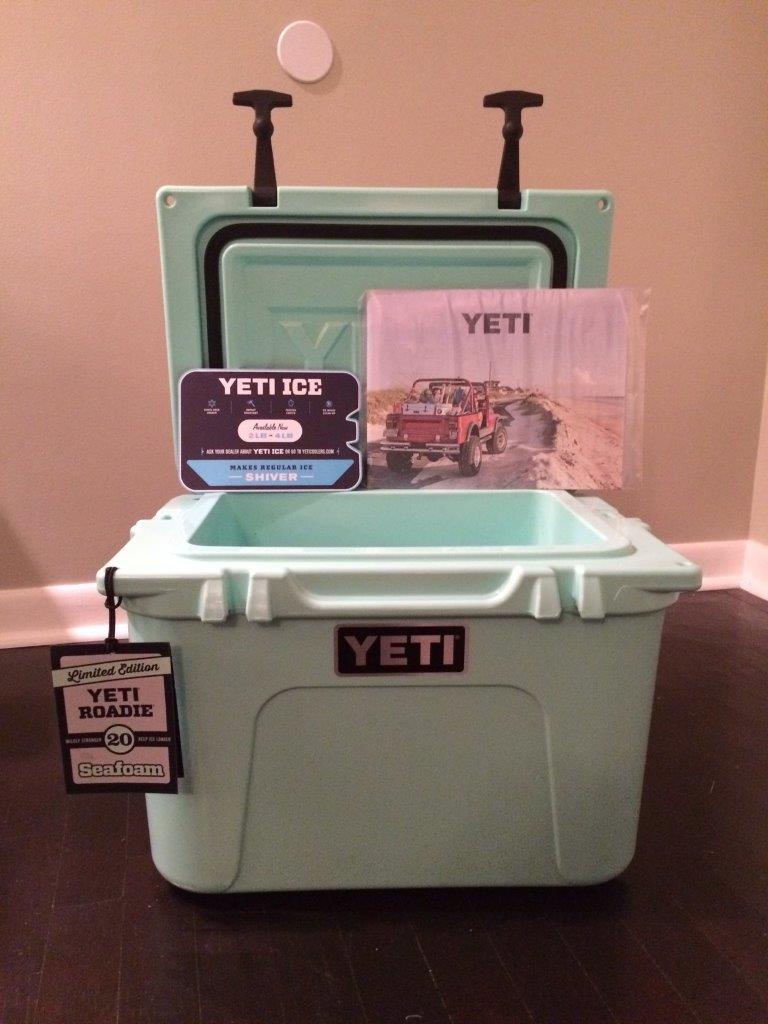 New Yeti Seafoam Roadie 20 Cooler eBay