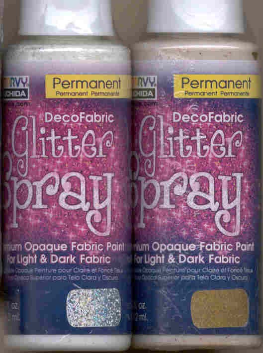 Uchida PERM FABRIC GLITTER SPRAY PAINTU Pik Silver&Gold Red&Green Silver&Violet eBay