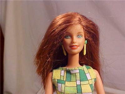 barbie with red hair