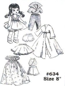 ginny doll clothes patterns