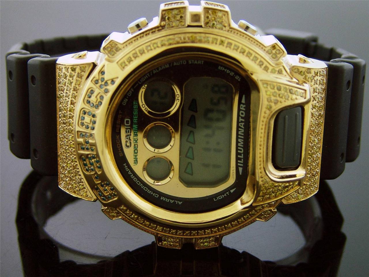 casio g shock with diamonds