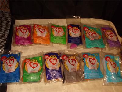Beanie Baby on Ty Teenie Beanie Babies Mcdonalds 12 Different 1998 99 Ebay