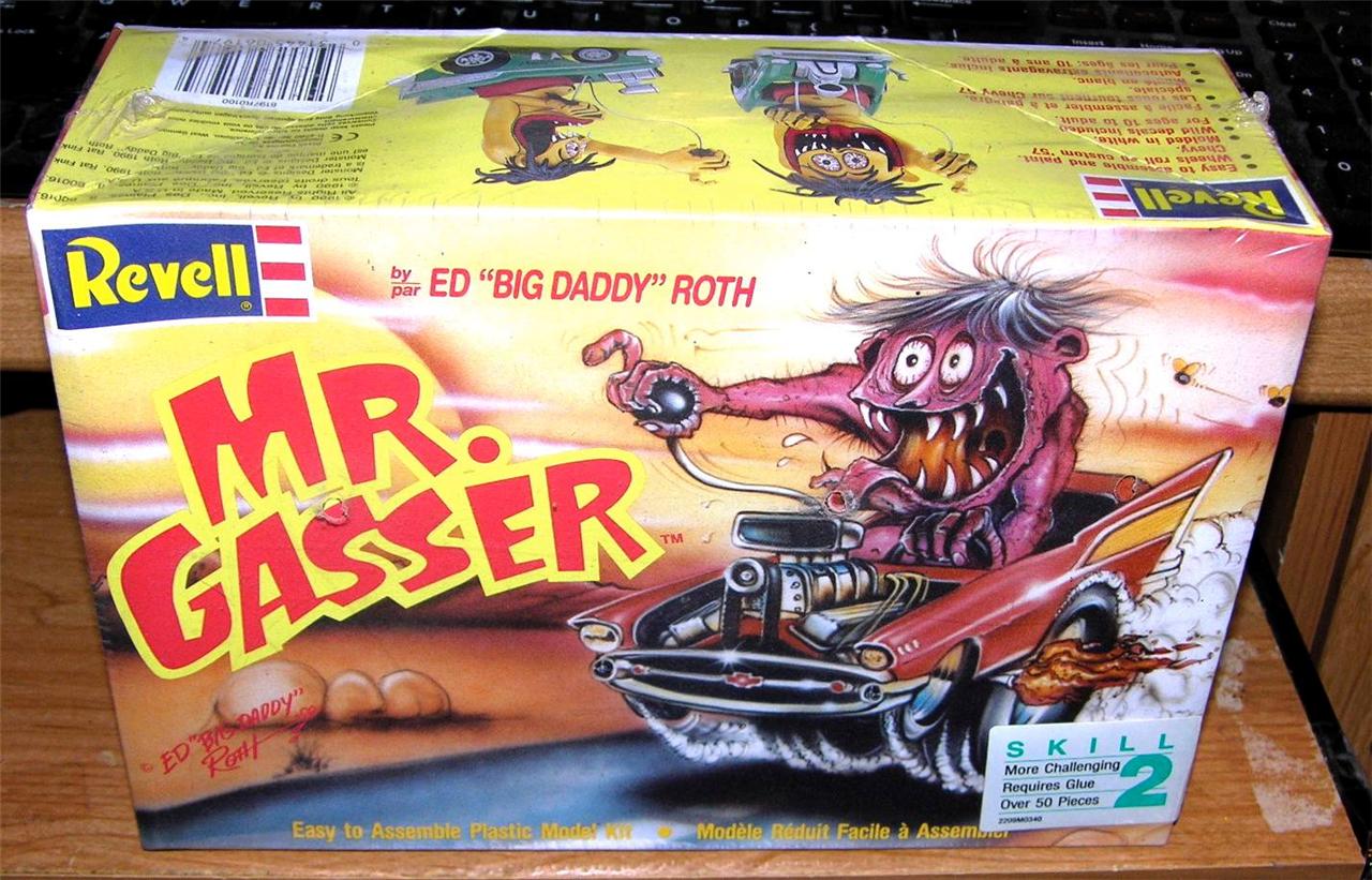 MR. GASSER model ed Roth BIG DADDY revell kit vintage hot rod cars