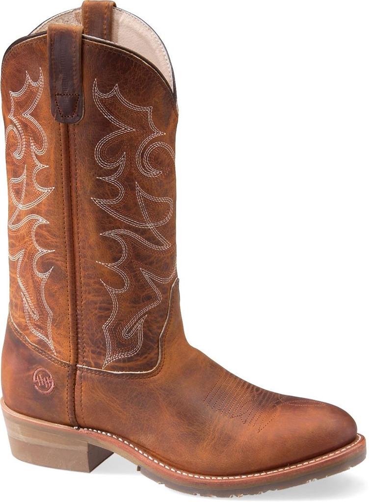 double h lace up work boots