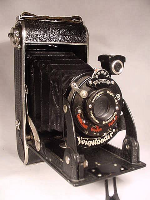 1929 GERMAN VOIGTLANDER BESSA FOLDING CAMERA Rare Vintage Old Antique
