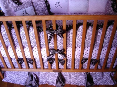 Purple Baby Crib Bedding on Preparing For Your Baby Deluxe Crib Bedding By Brandee Danielle