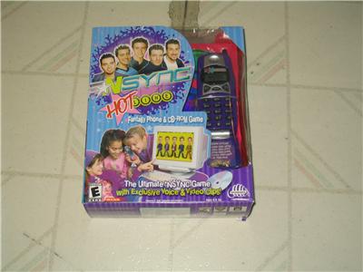 NSYNC HOT LINE fantasy phone and cd-rom game for sale