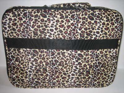 Laptop Backpack Leopard on Brand New Leopard 17  Inch Laptop Case Bag W  Strap   Ebay
