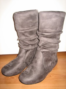 womens flat dress boots