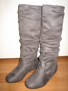 womens flat dress boots