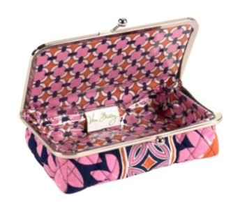 Details about NWT VERA BRADLEY KISS and MAKE UP COSMETIC BAG LOVES ME